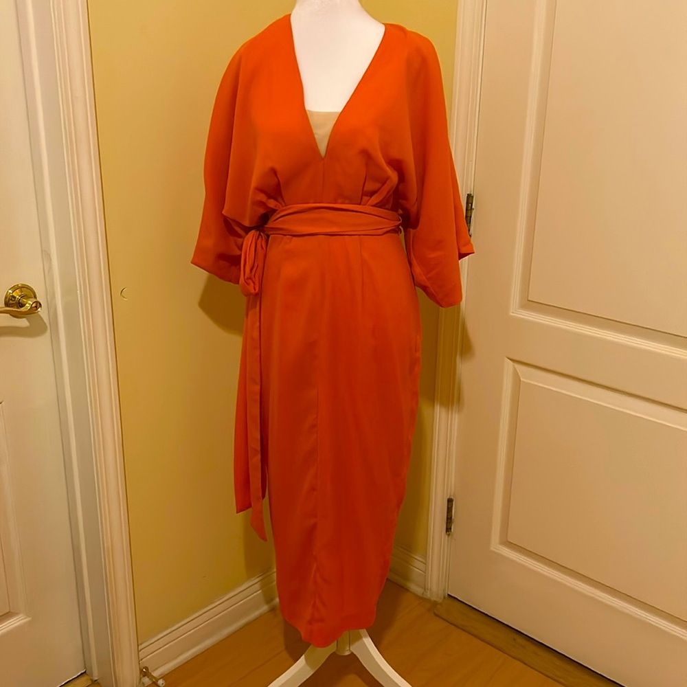 ASOS, size US 4, Orange.